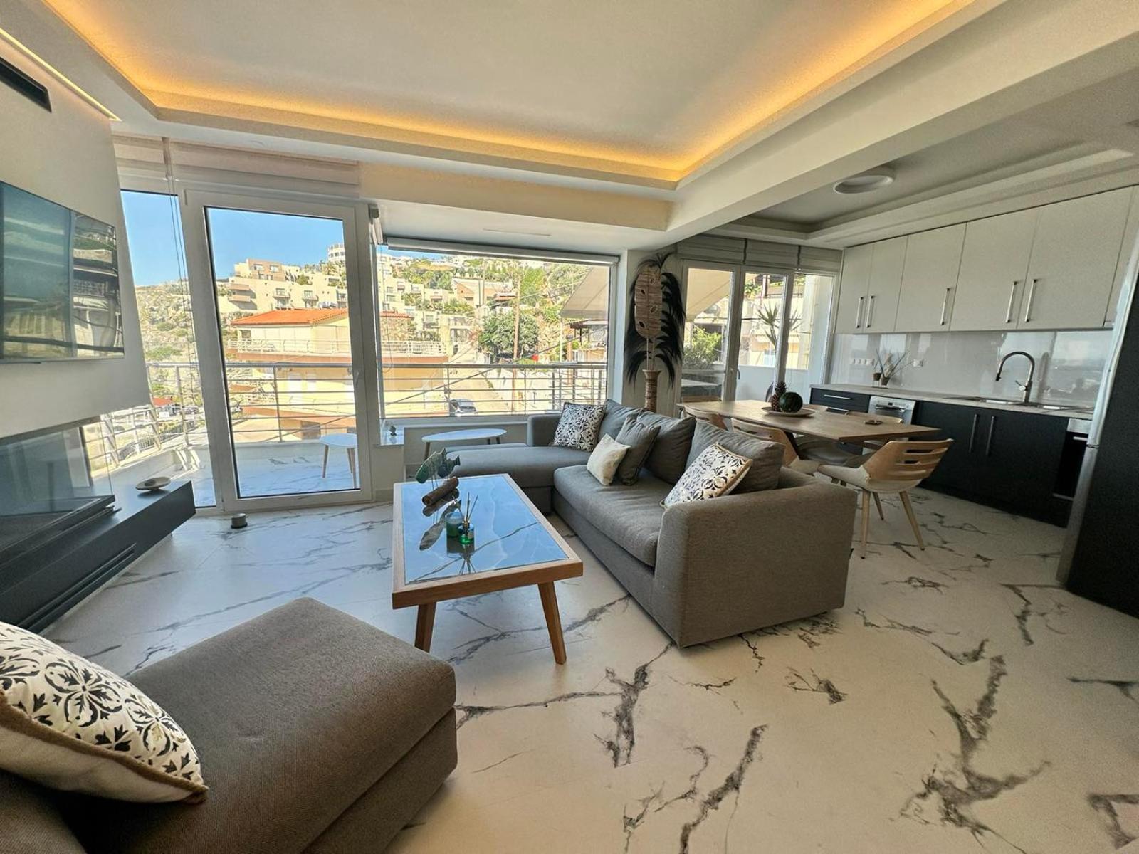 Popis Sea View Apartments อาเยีย เปลาเยีย ภายนอก รูปภาพ