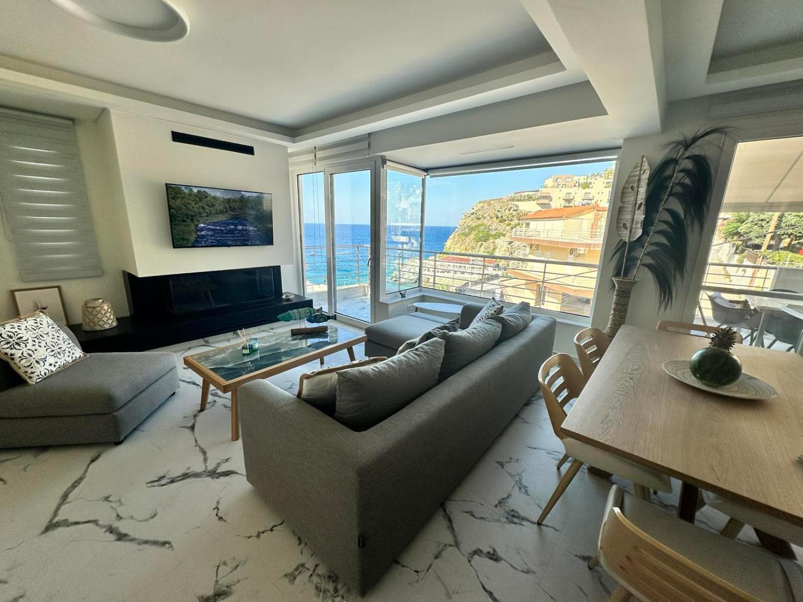 Popis Sea View Apartments อาเยีย เปลาเยีย ภายนอก รูปภาพ